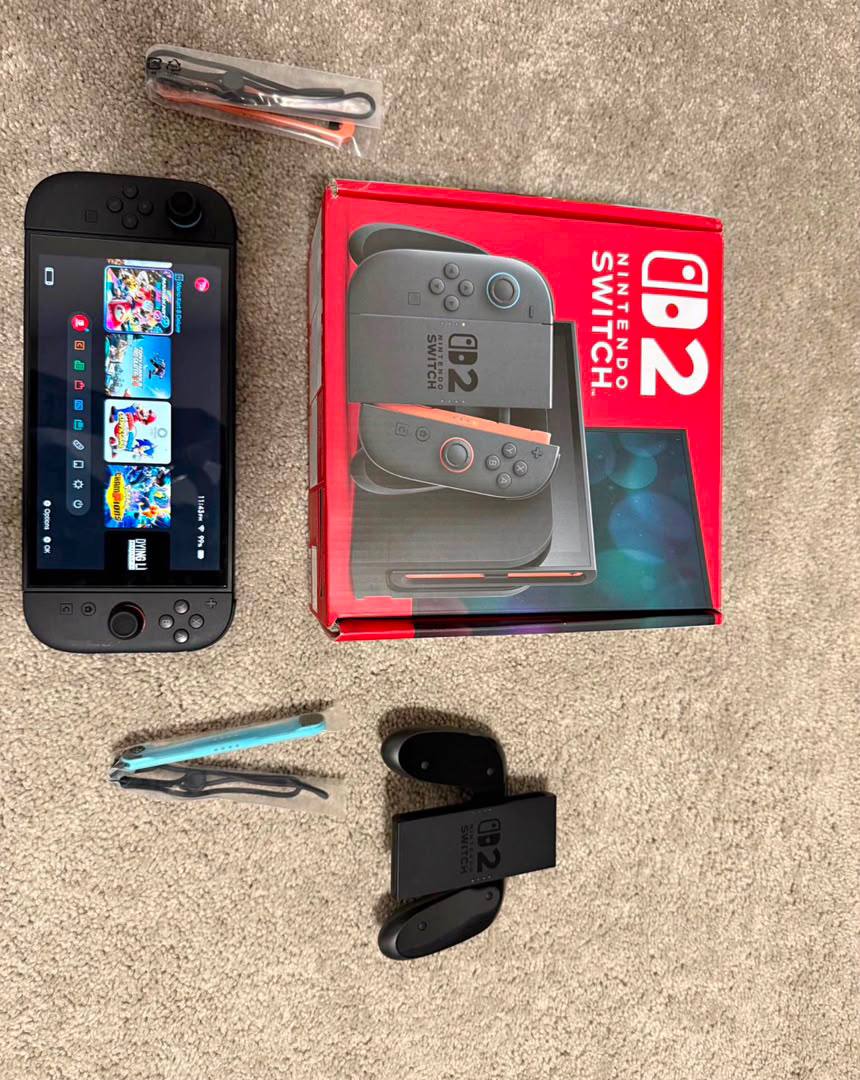 Nintendo switch 2 W/Original box & Accessories
