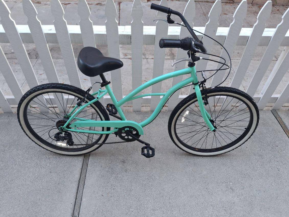 Sixthreezero Around the Block Women's 7-Speed Beach Cruiser