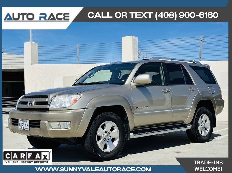 2004 Toyota 4Runner Limited 4WD 4dr SUV w/V6 WE SHIP CALIFORNIA CARS ANYWHERE
