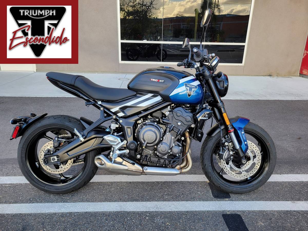 2025 Triumph Trident 660 | Cobalt Blue | At Triumph Escondido