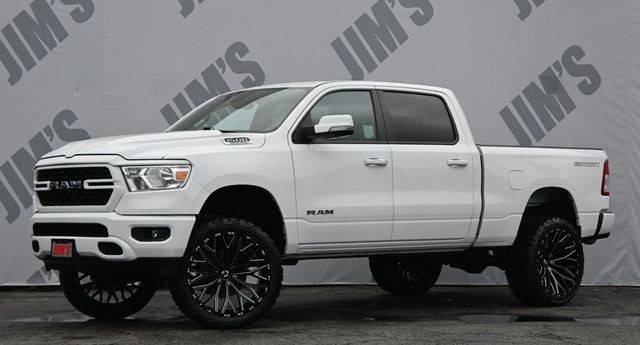 2022 Ram 1500 Dodge Big Horn Crew Cab RC Lift 24 TIS Wheels 35 AMP R/T