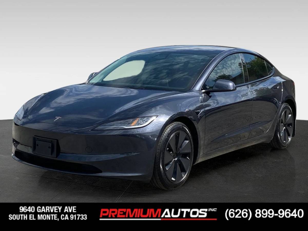 2024 Tesla Model 3 Electric Base Sedan