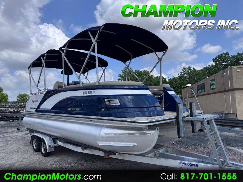2023 SilverWave 2410 SW5 JS Tritoon w/Suzuki 200HP 4 Stroke