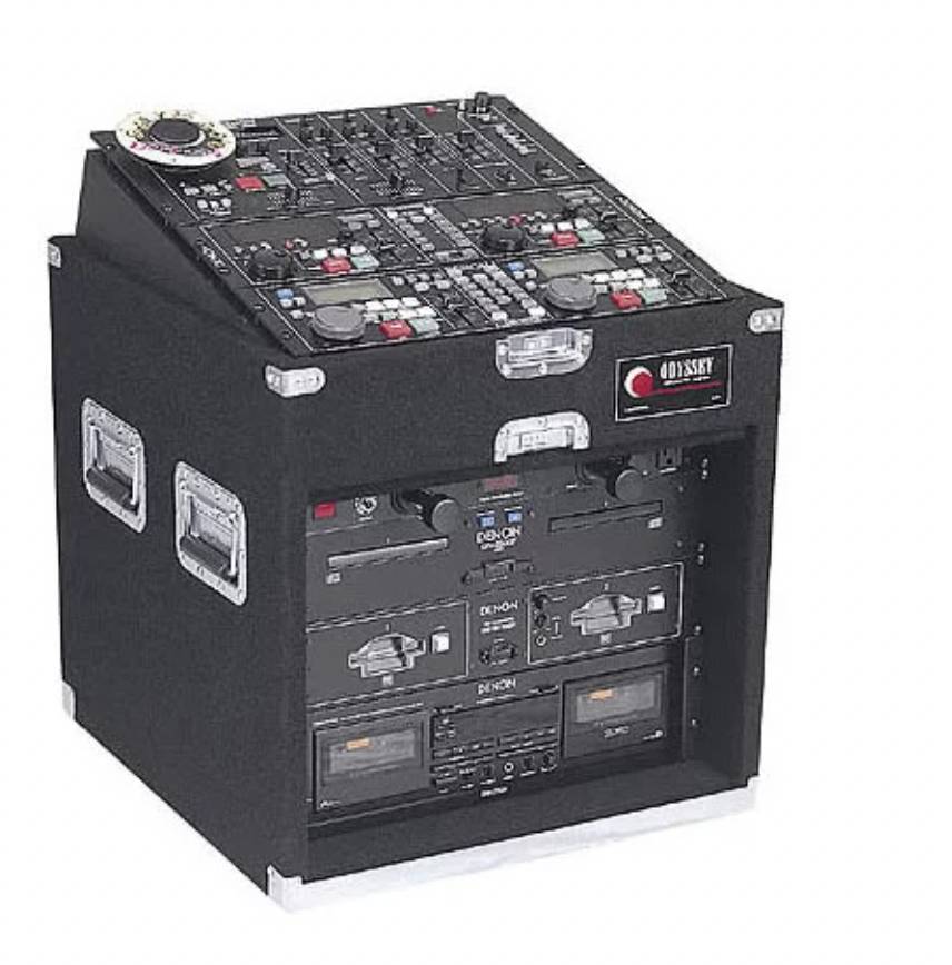 Odyssey 11U Top 8U Bottom CXP Carpet Combo Rack