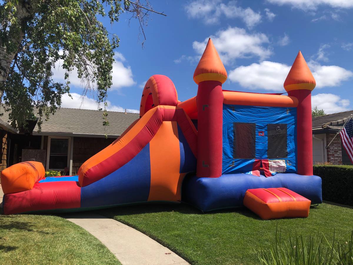 Jumpers Party tables chairs canopy heaters