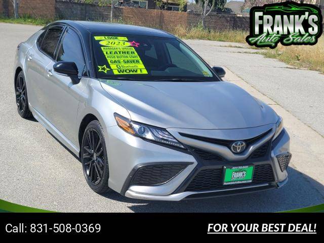 2023 Toyota Camry XSE sedan Celestial Silver Metallic w/Midnight Black