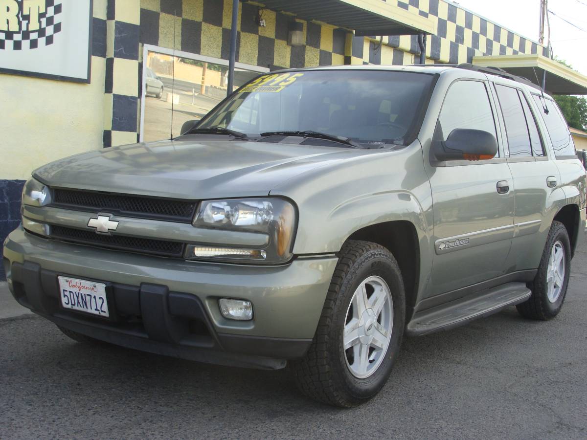 2003 CHEVROLET TRAILBLAZER LTZ ONE OWNER REAR WHEEL DRIVE