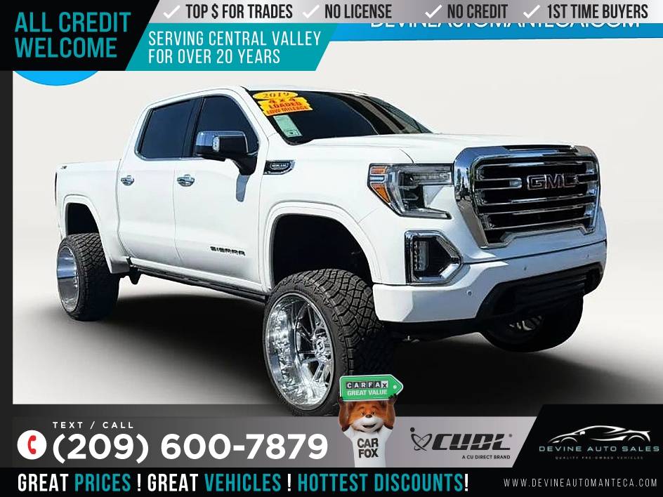 2019 GMC Sierra 1500 Crew Cab SLT Pickup 4D 5 34 ft
