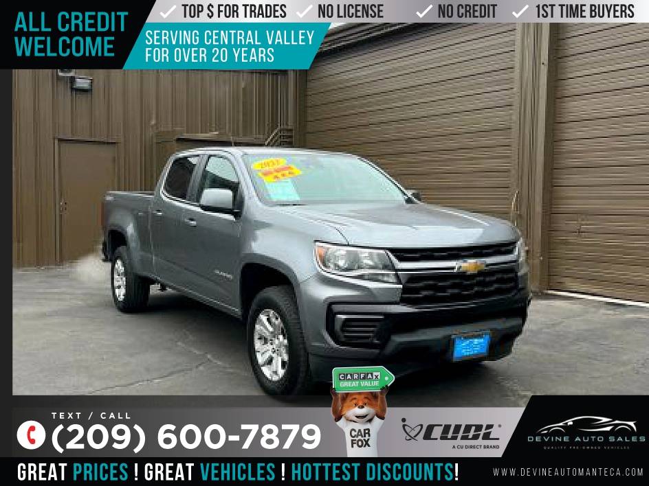 2022 Chevrolet Chevy Colorado Crew Cab LT Pickup 4D 6 ft