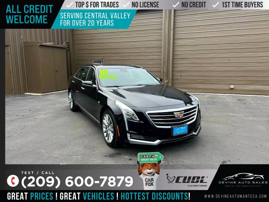 2018 Cadillac CT6 36 Premium Luxury Sedan 4D
