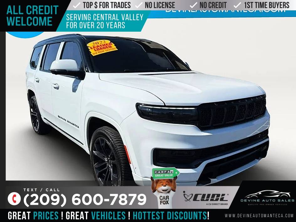 2022 Jeep Grand Wagoneer Obsidian Sport Utility 4D