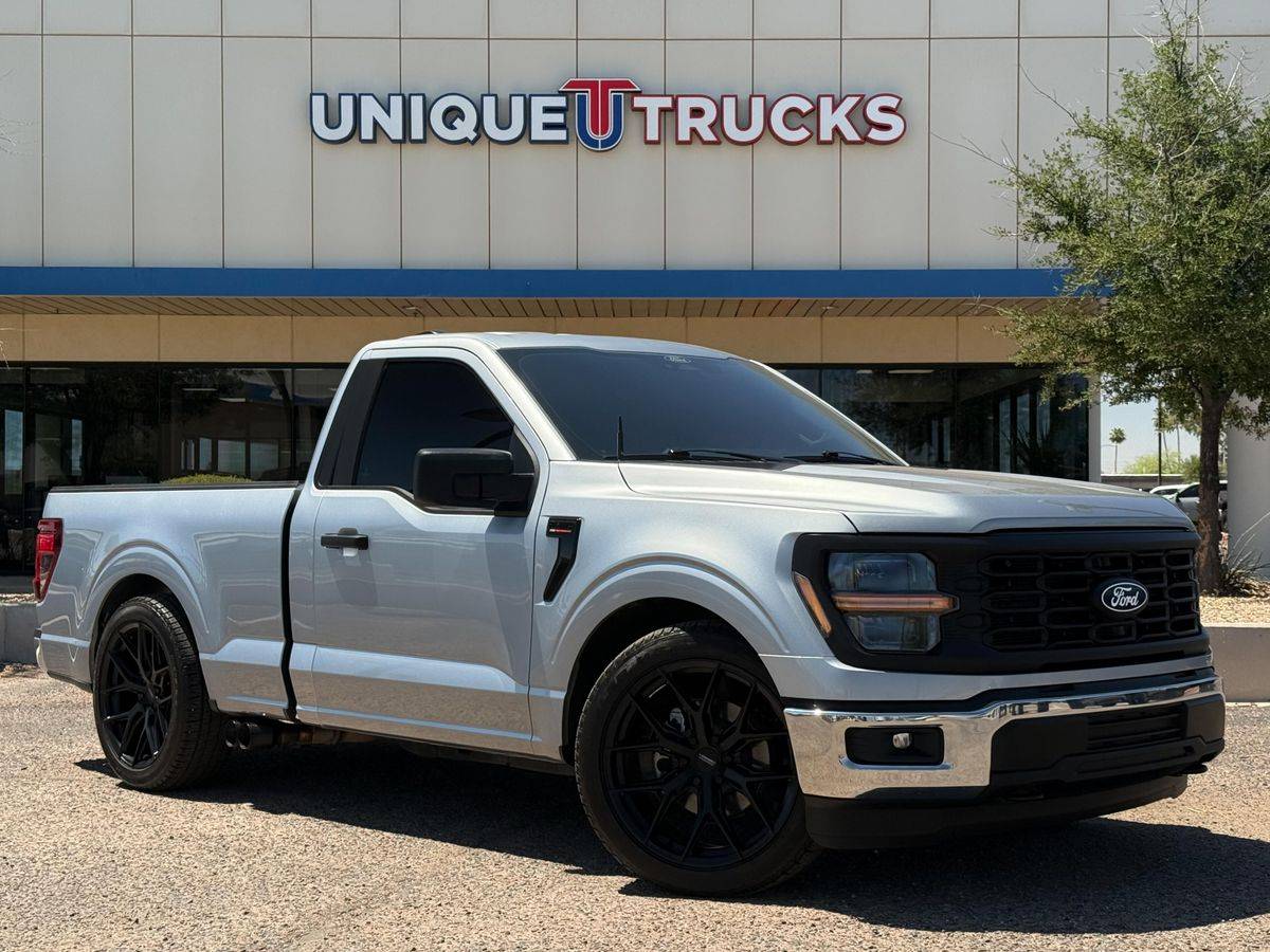 2024 FORD F150 F 150 F-150 XL REGULAR CAB 4X4 LOWERED UNIQUE TRUCKS