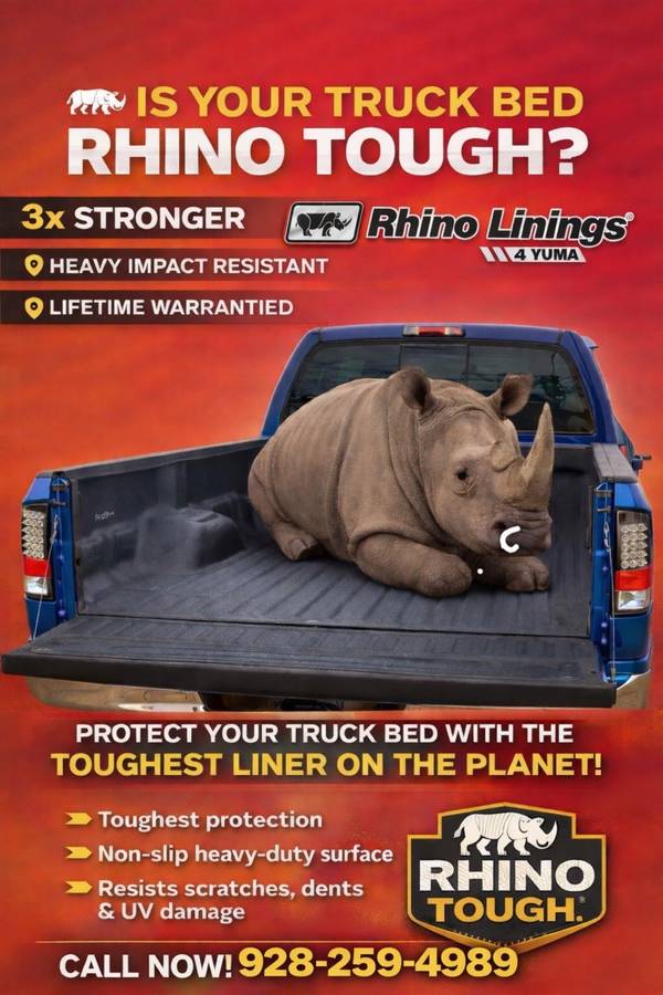 2006 Ram Rhino Lined Bed Liner