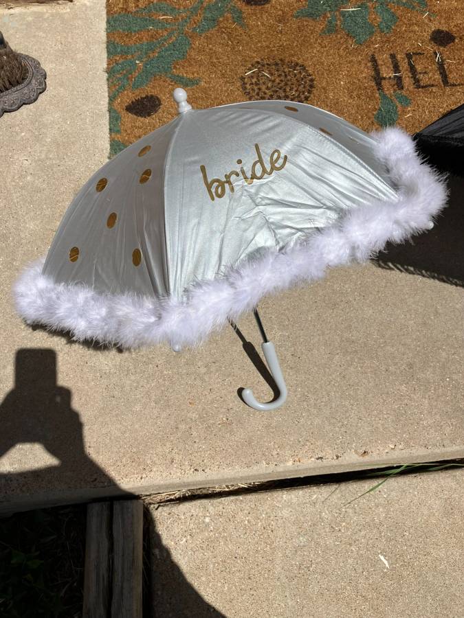 Bride Parade Umbrella – New Orleans Second Line Wedding Style