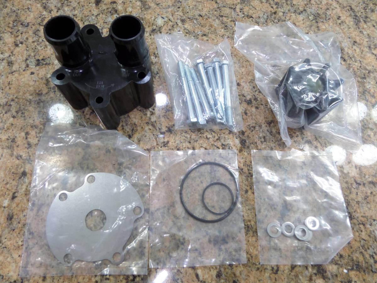 Water Pump Impeller Kit With Housing for MerCruiser Alpha Bravo-Sierra