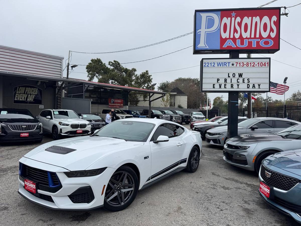 2024 FORD MUSTANG GTPREMIUMFASTBACKLEATHERREVERSE CAMERA