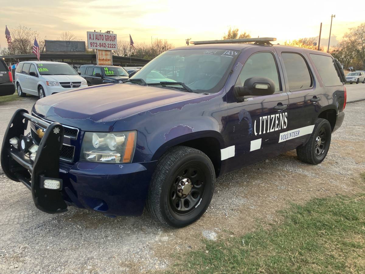 2013 Chevy Tahoe police interceptor with 123k