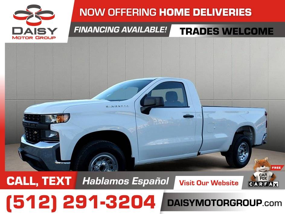 2020 Chevrolet Chevy Silverado 1500 Reg Cab 140 in Work Truck for only