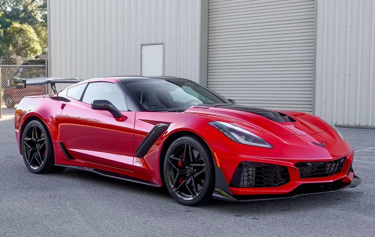 2019 CHEVROLET CORVETTE ZR1 2DR COUPE W/3ZR
