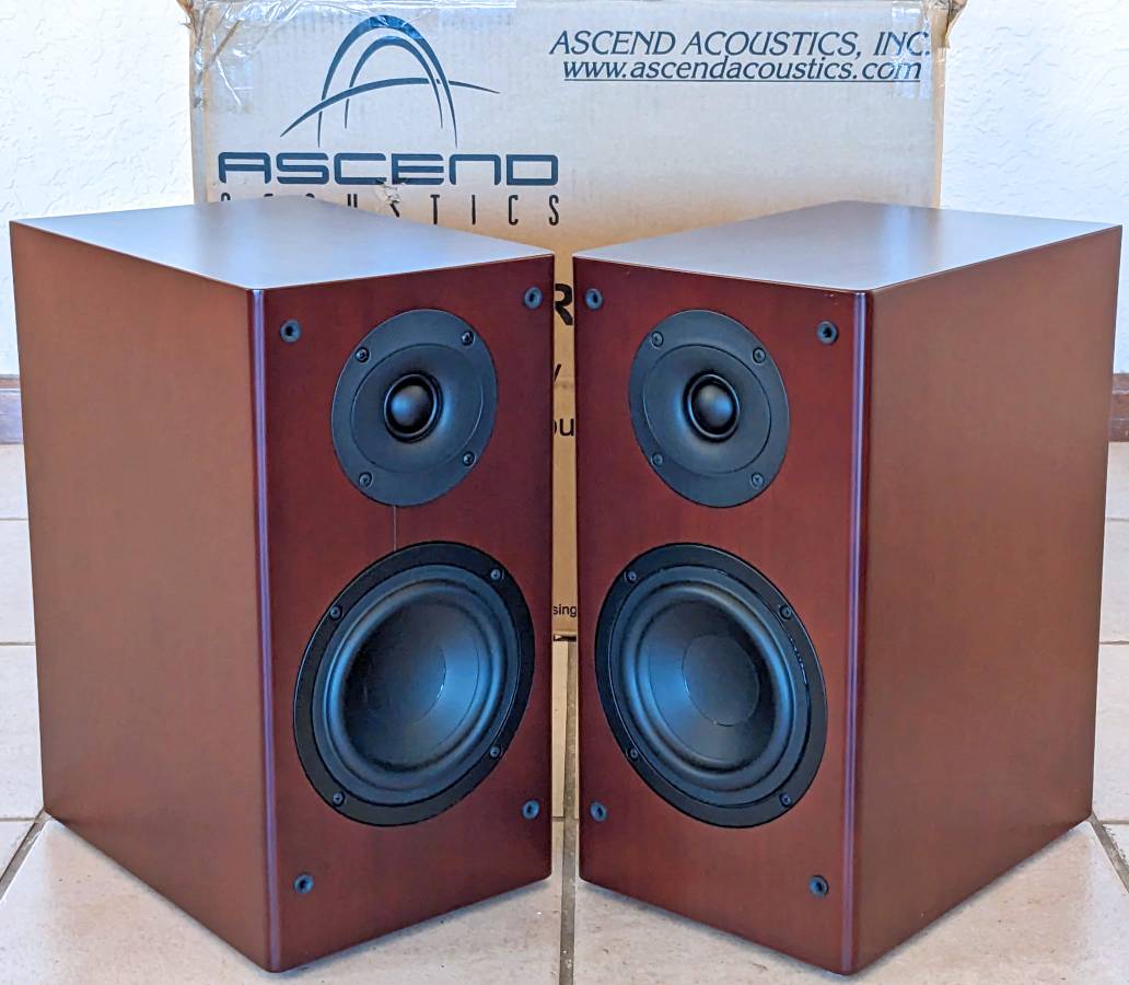 Ascend Acoustics Sierra 1 with NRT tweeter upgrade audiophile speakers