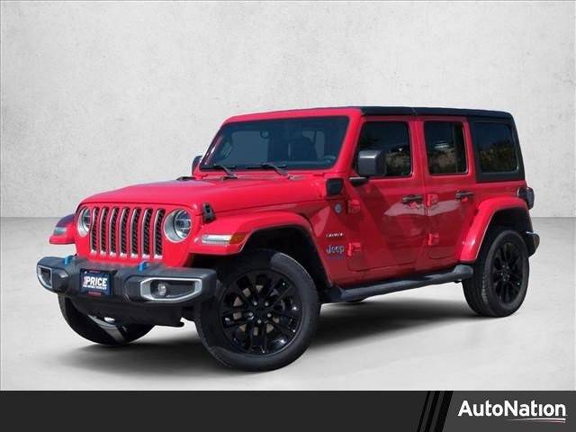2022 Jeep Wrangler 4xe Unlimited Sahara 4x4 4WD SUV Electric AUTONATIO