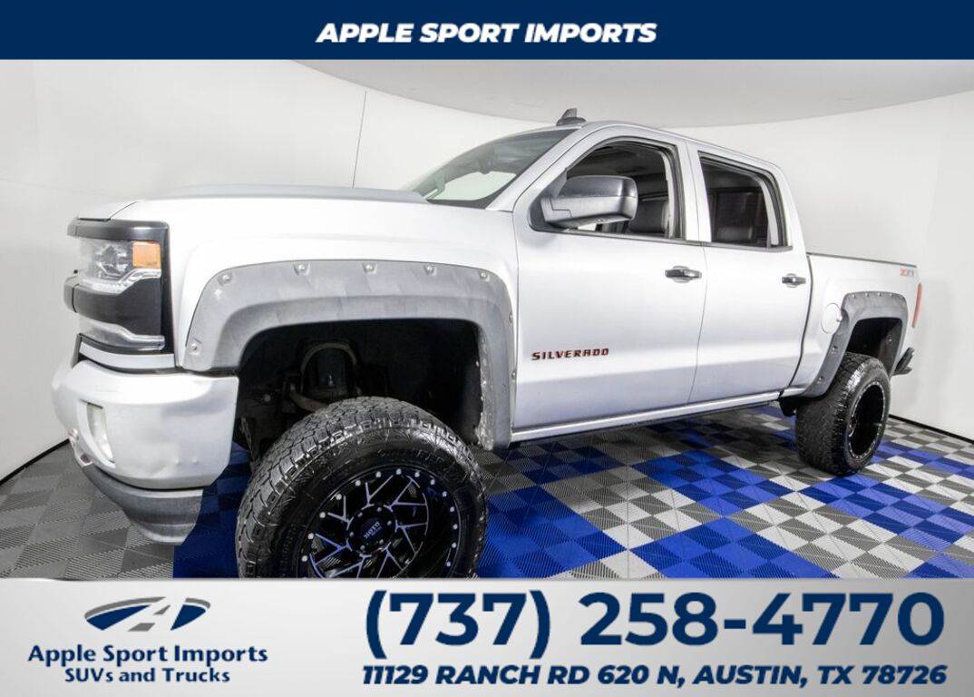 2017 Chevrolet Silverado 1500 4WD 4D Crew Cab / Truck LTZ