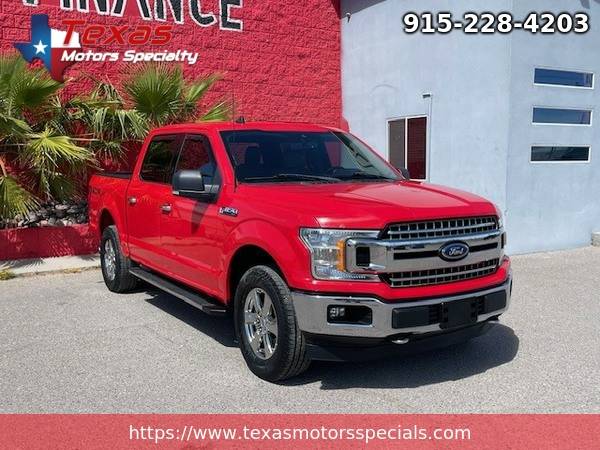 2019 Ford F-150, F 150, F150 XLT SuperCrew 5.5-ft. Bed 2WD Low Miles