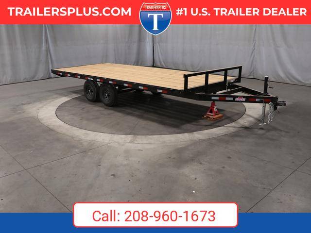 2026 Interstate 8.5X20 Deckover Equipment 10K Trailer Black