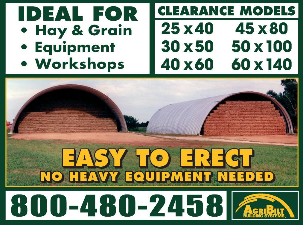 Steel Buildings - Hay Storage - Equipment Storage - Grain Storage