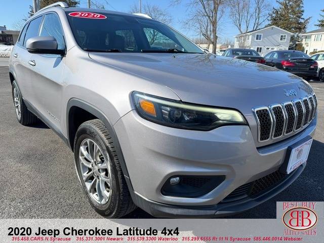 2020 JEEP CHEROKEE LATITUDE 4X4! LEATHER! TOUCHSCREEN! BACKUP CAMERA