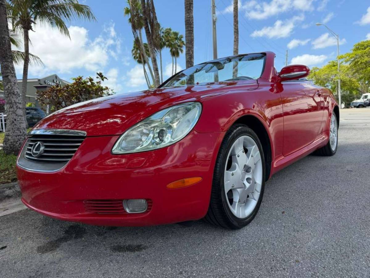 2003 Lexus SC 430 convertible