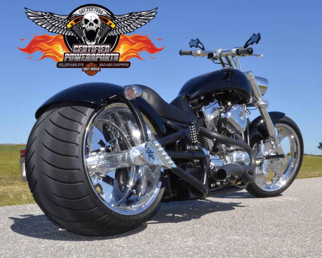 2015 BOURGET BIKE WORKS PYTHON 330 PRO STREET CHOPPER