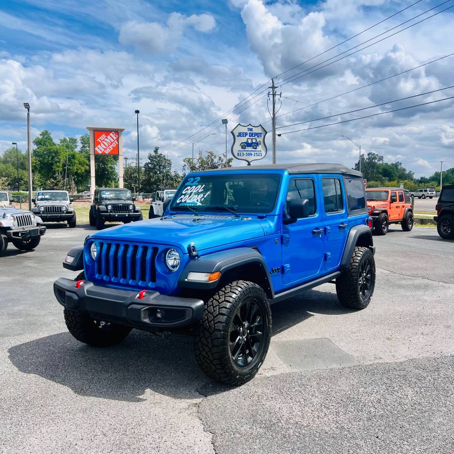 2022 Jeep Wrangler 4dr - Lifted/Cool Color/See Pics/No Dealer Fees