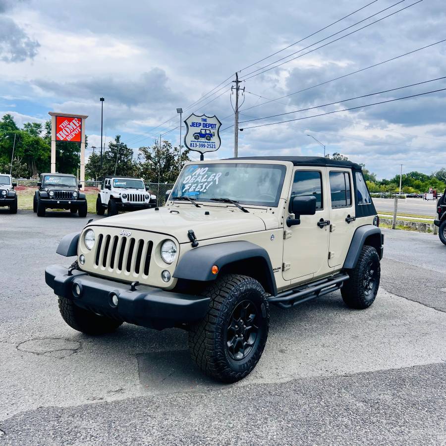2017 Jeep Wrangler 4dr/1-Owner/Lifted/New Tires/We Finance/No Dlr Fees
