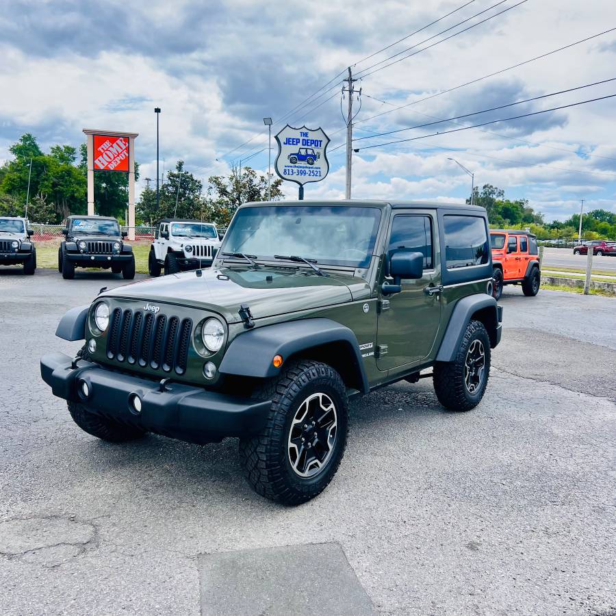 2015 Jeep Wrangler Cool Color/See Pics/A/C/We Finance/No Dealer Fees