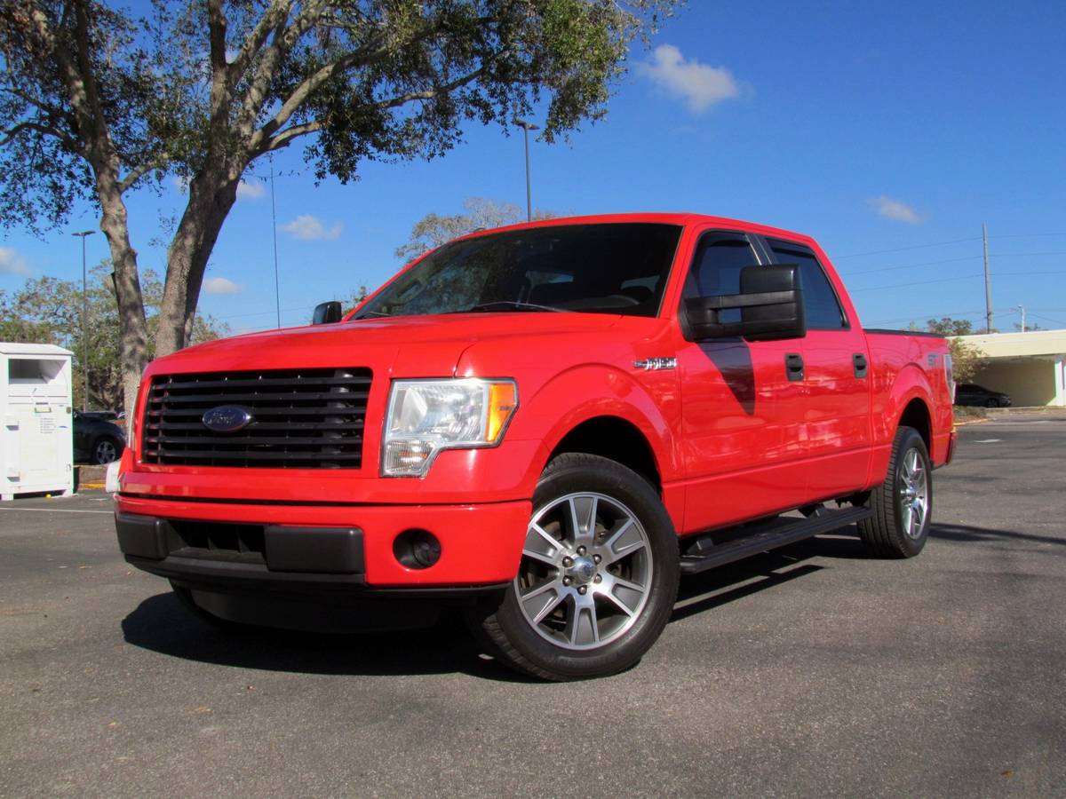 2014 FORD F150 STX SUPERCREW RWD 5.5FT BED W/ TOW PKG