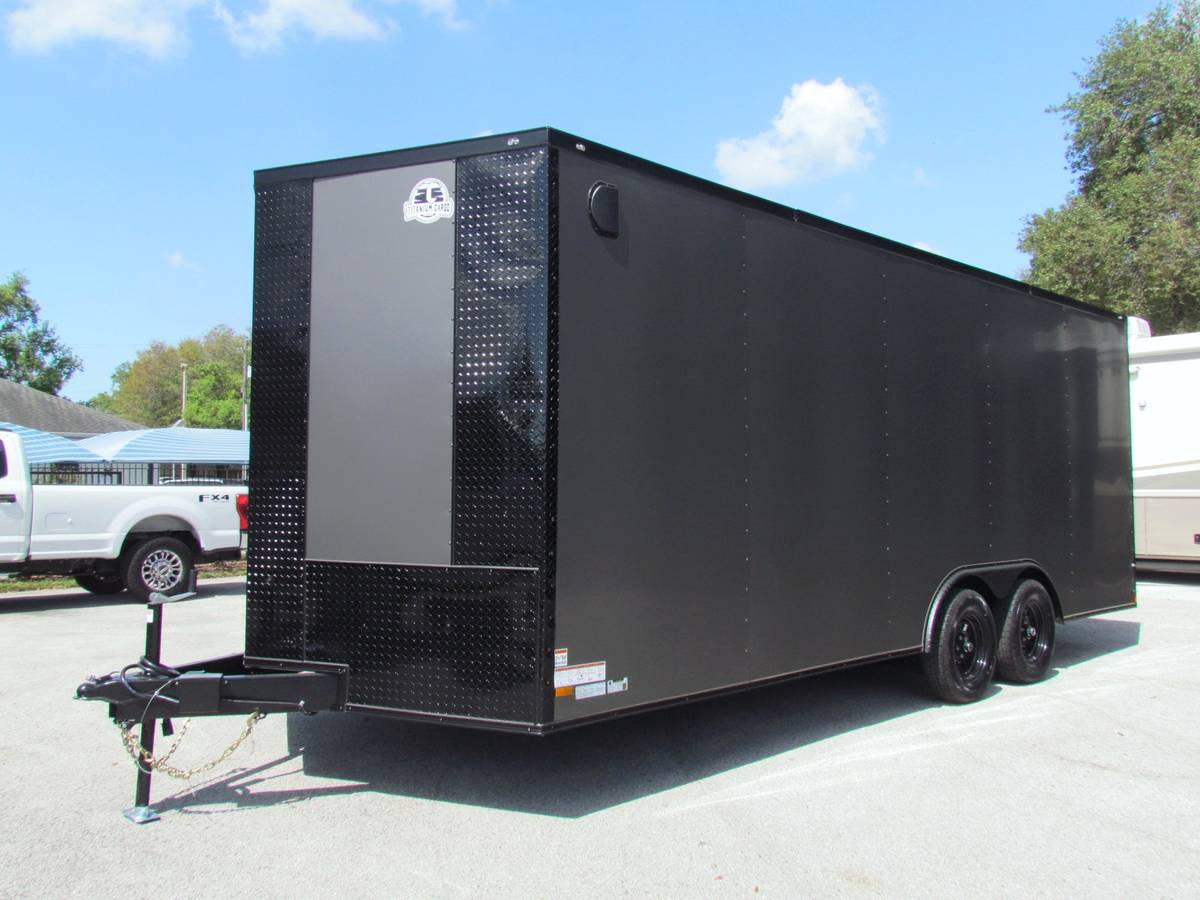 2026 TITANIUM CARGO 8.5x20 TA ENCLOSED CARGO TRL 3500LB AXLE GRAY