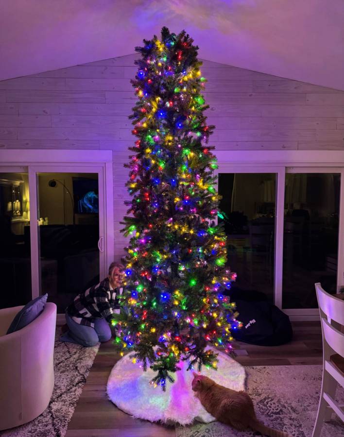 12' National Tree Company Christmas Tree