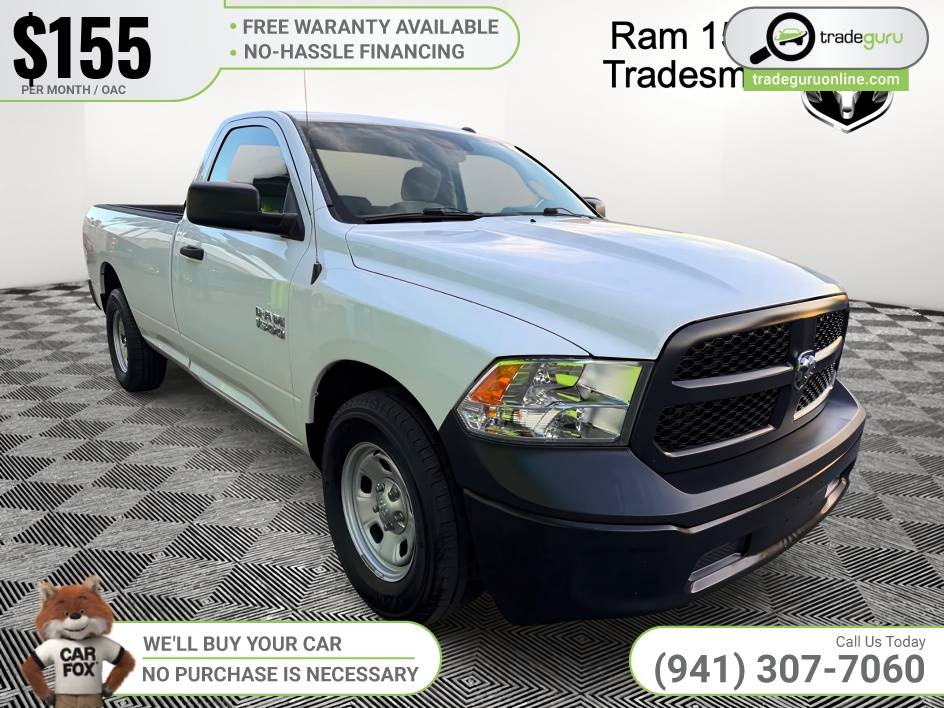 155/mo - 2016 Ram 1500 Tradesman
