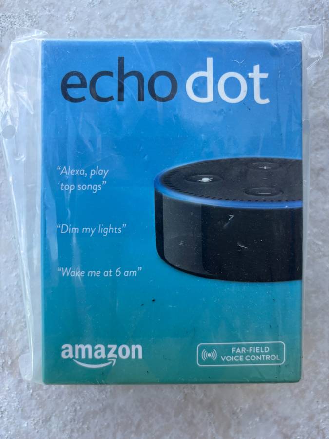 Brand New Amazon Echo Dot, Gen 2 (Black)