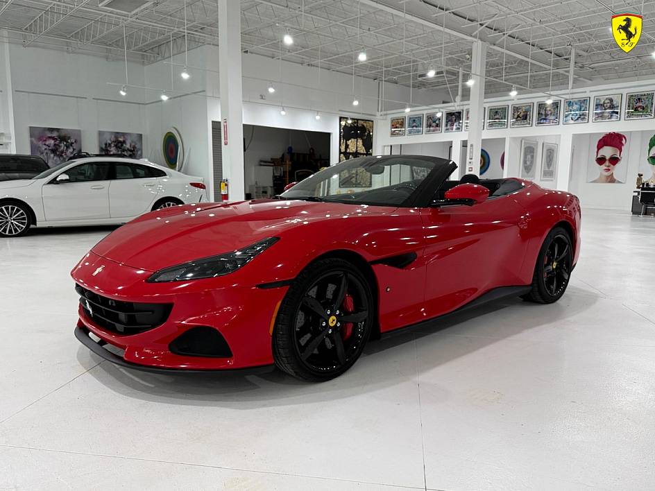 This 2023 Ferrari Portofino M 1000 MILES Convertible is still availab