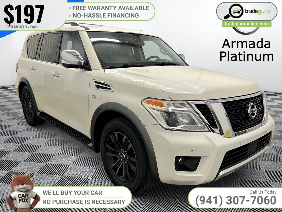 197/mo - 2017 Nissan Armada Platinum