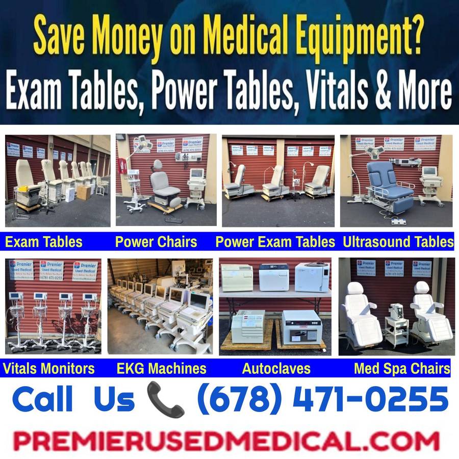 Looking 4 Used Medical Equipment Near Me? Used Exam Tables for Sale