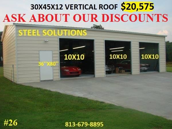 STEEL SOLUTIONS STEEL BUILDINGS INSTALLED