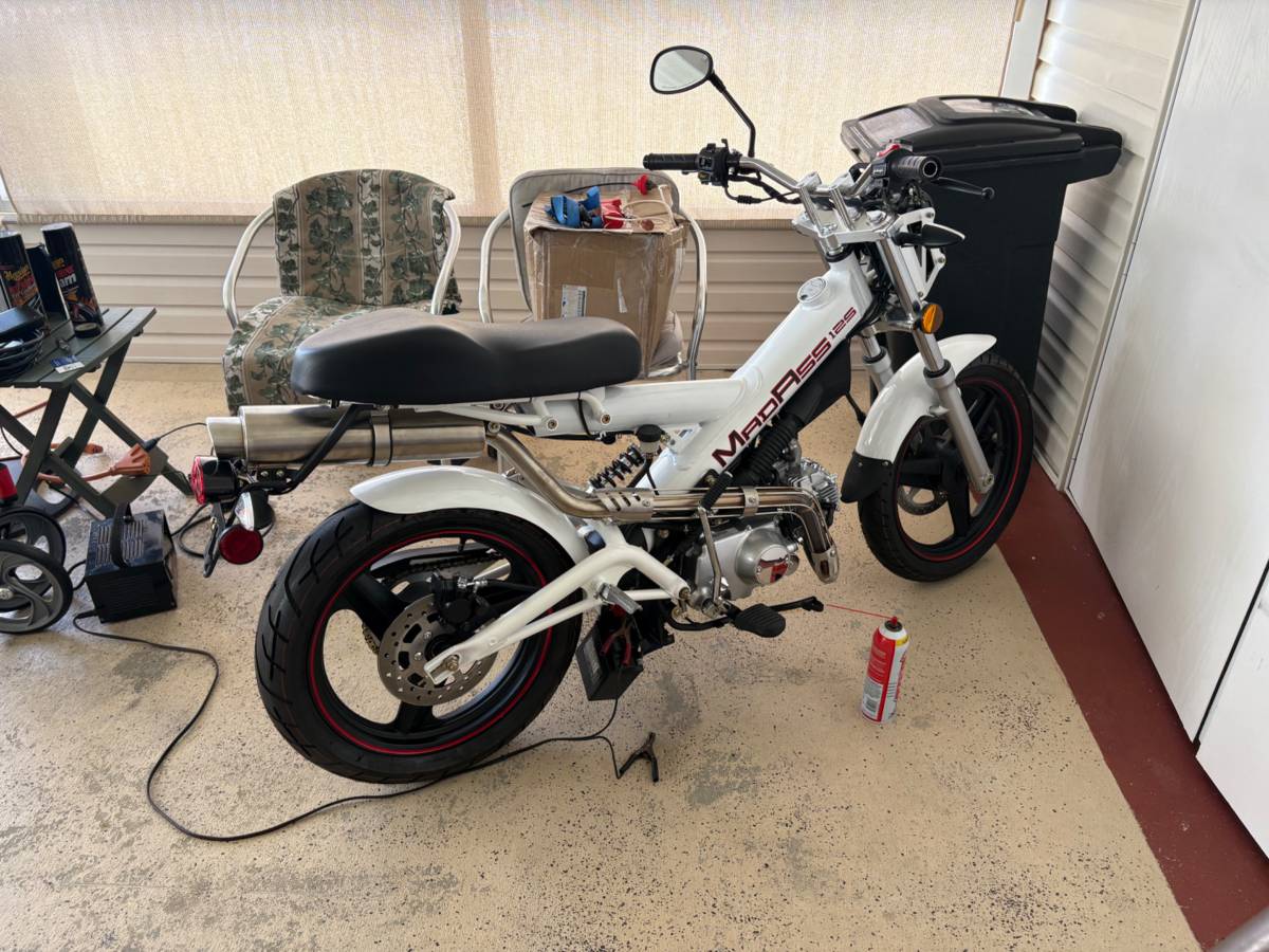125 madass motorcycle