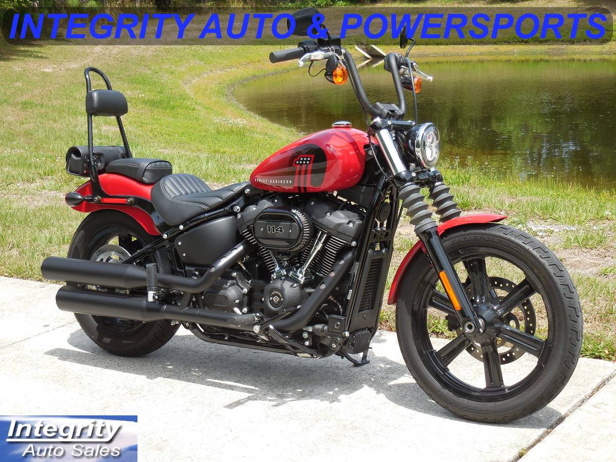 2023 HARLEY STREET BOB SPECIAL 114 ONLY 400 MILES NO BS DEALER FEES