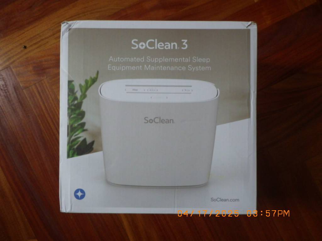 SoClean 3 CPAP Sanitizing Machine-Brand New Unopened Box