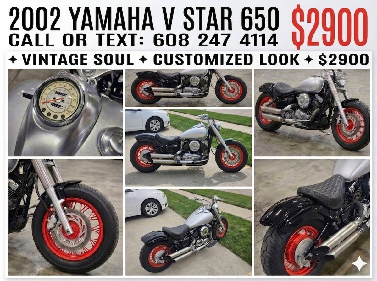 2002 yamaha v star 650