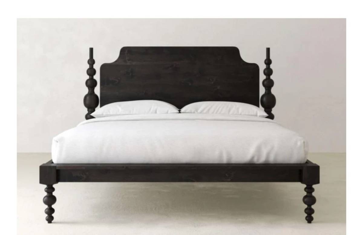 James + James
Olivia Poster Bed, Queen, Charred Amber on Alder