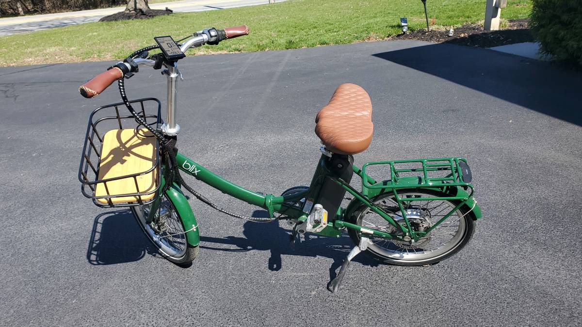 Blix Vika Folding E-Bike – Excellent Condition – Ready to Ride